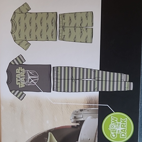 Disney Other - Star Wars Kids 4-Piece Pajama Set, Size 6